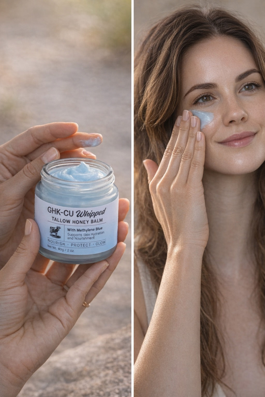 GHK-CU Tallow Honey Repair Balm β Deep Hydration & Anti-Aging Moisturizer