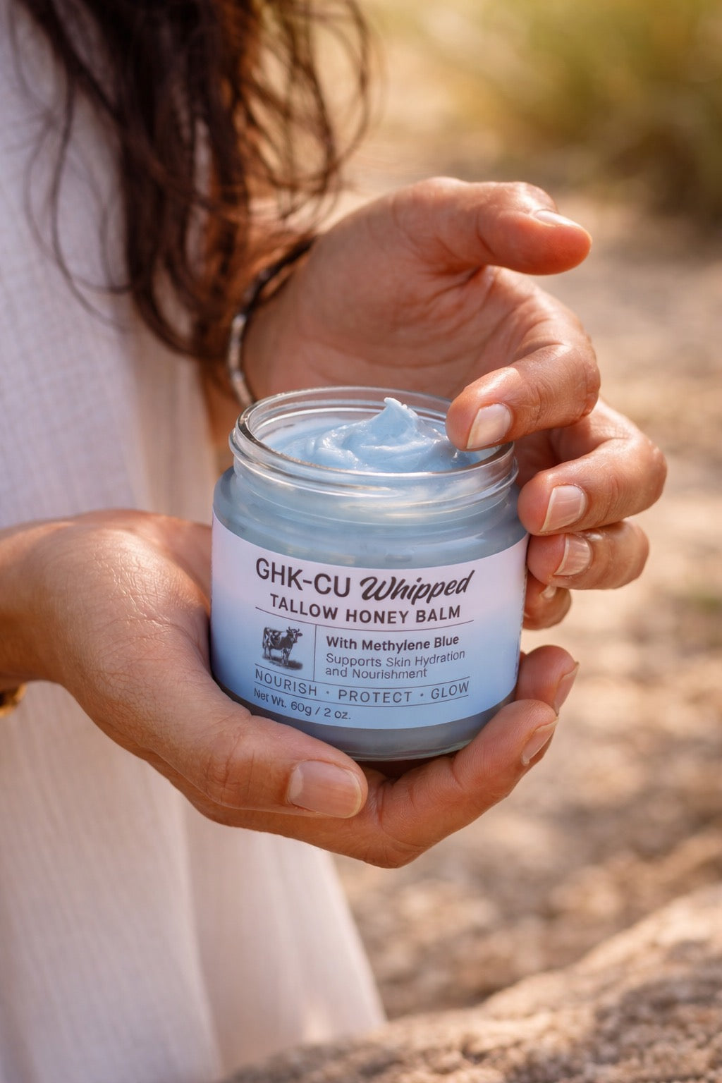 GHK-CU Tallow Honey Repair Balm – Deep Hydration & Anti-Aging Moisturizer